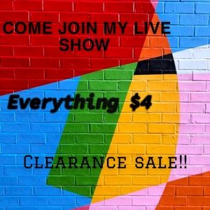 First ever live show!! 2/28/2024 I have promo 1st buyer gets FREE Shipping!!